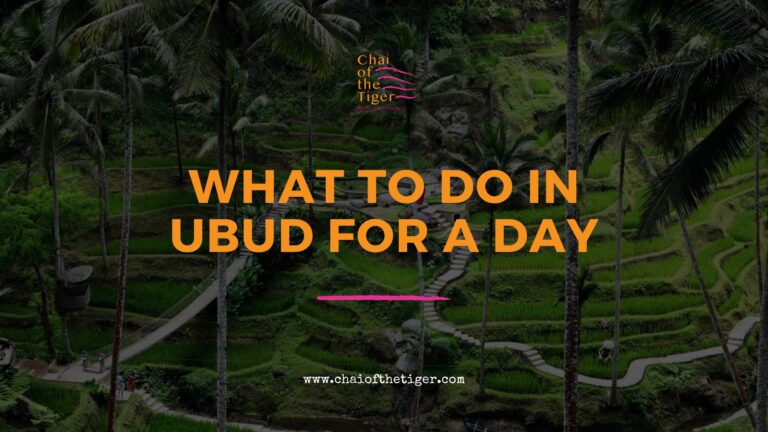 What to Do in Ubud for a Day