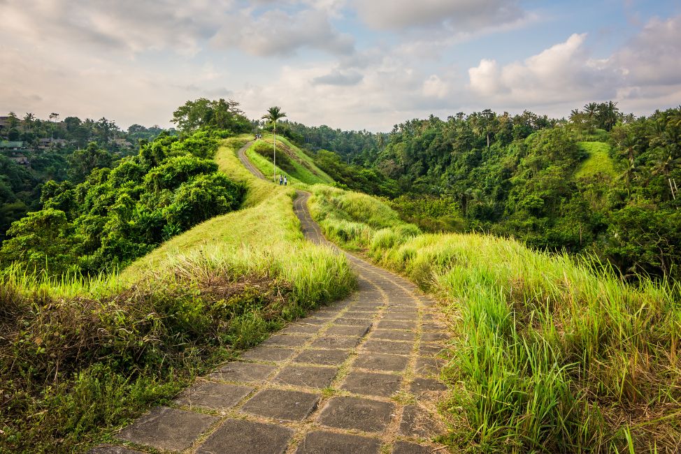 hiking in Ubud