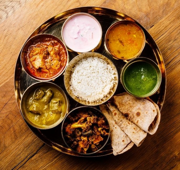 delicious Indian street food
