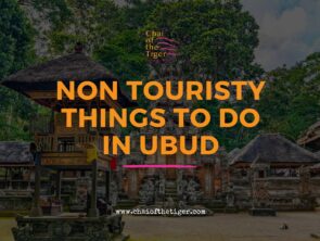 Non touristy things to do in Ubud